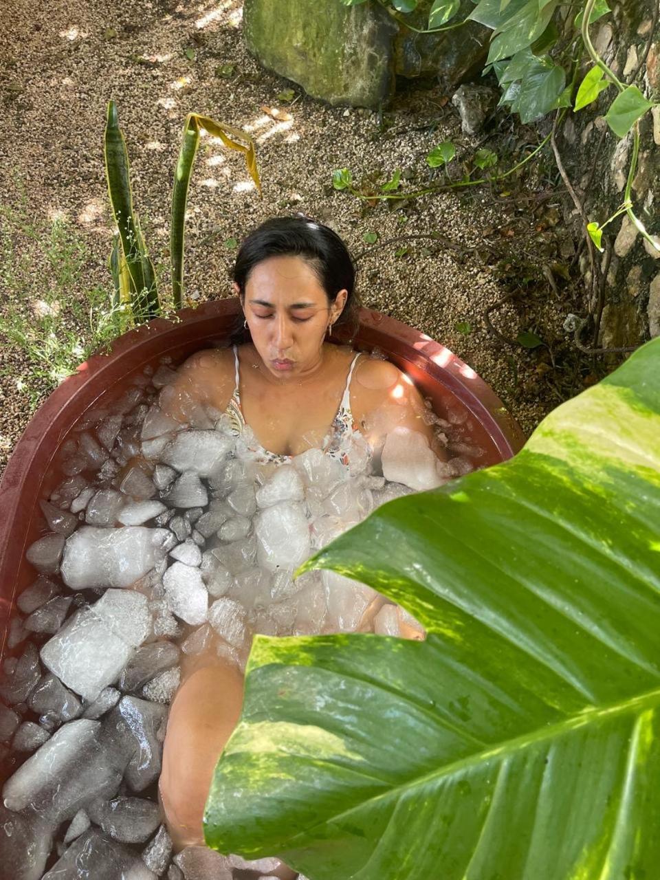 Xtambaa Cabins & Spa Only Adults El Cuyo Bagian luar foto